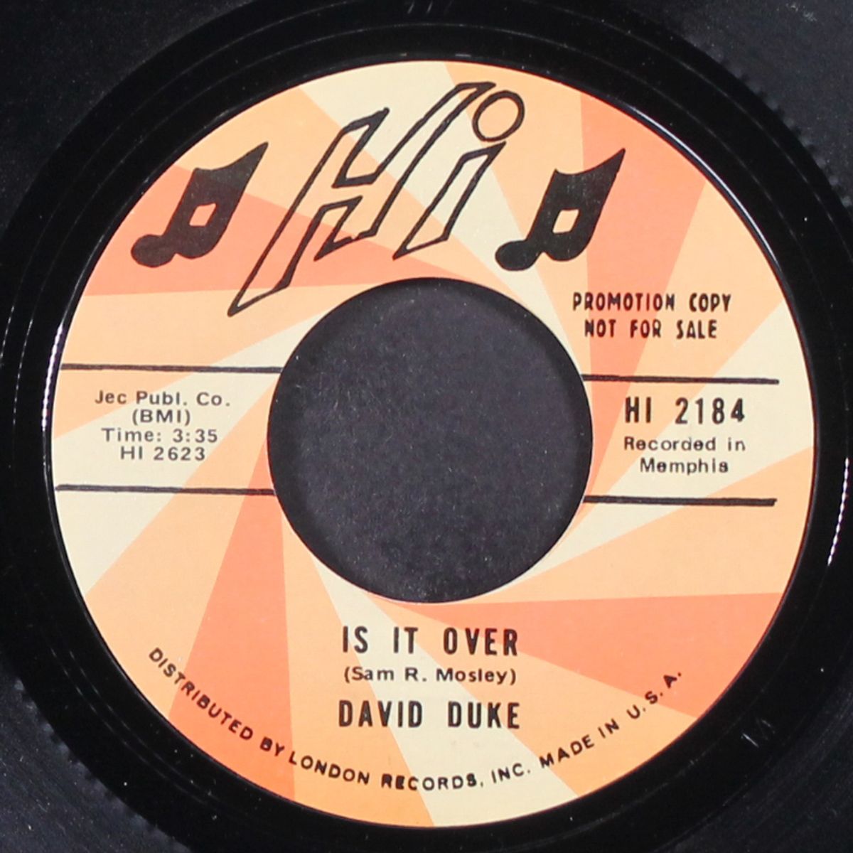 gimme some lovin' / is it over by DAVID DUKE