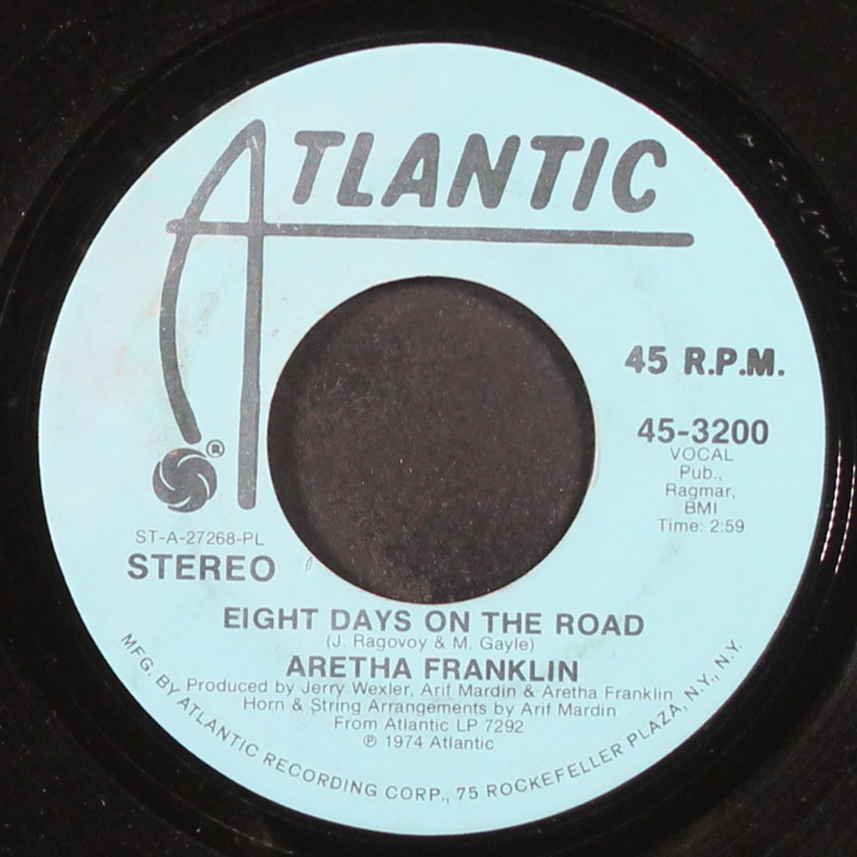 ain't nothing like the real thing / eight days on the road by ARETHA FRANKLIN