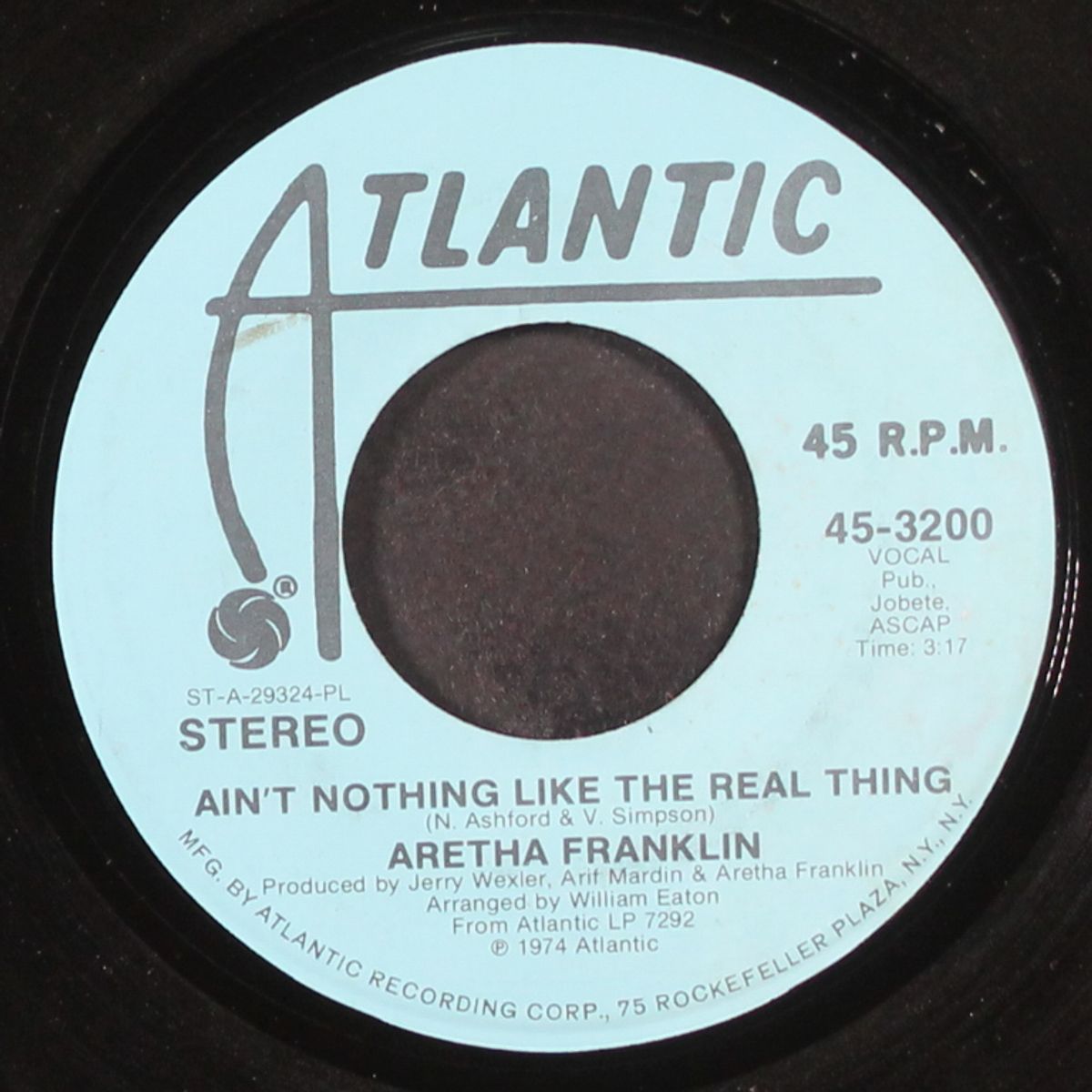 ain't nothing like the real thing / eight days on the road by ARETHA FRANKLIN