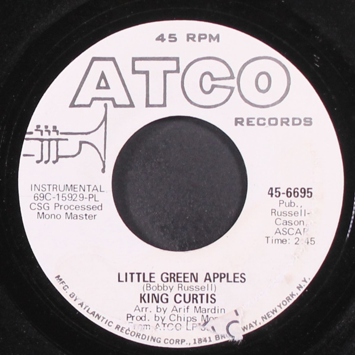la jeanne / little green apples by KING CURTIS