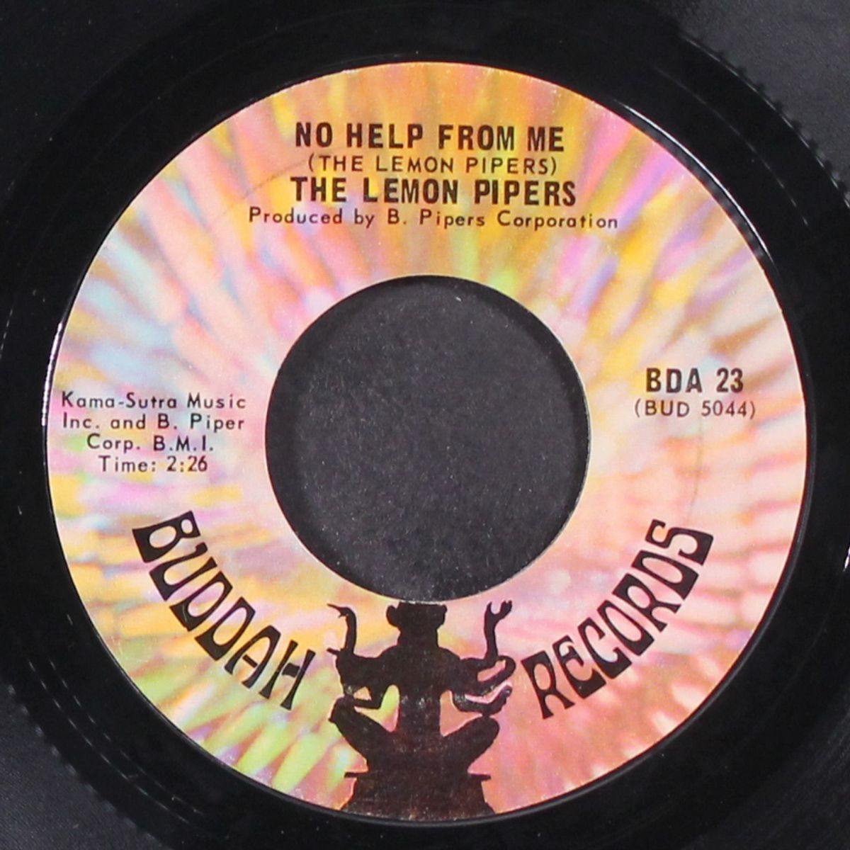 green tambourine / no help from me by LEMON PIPERS