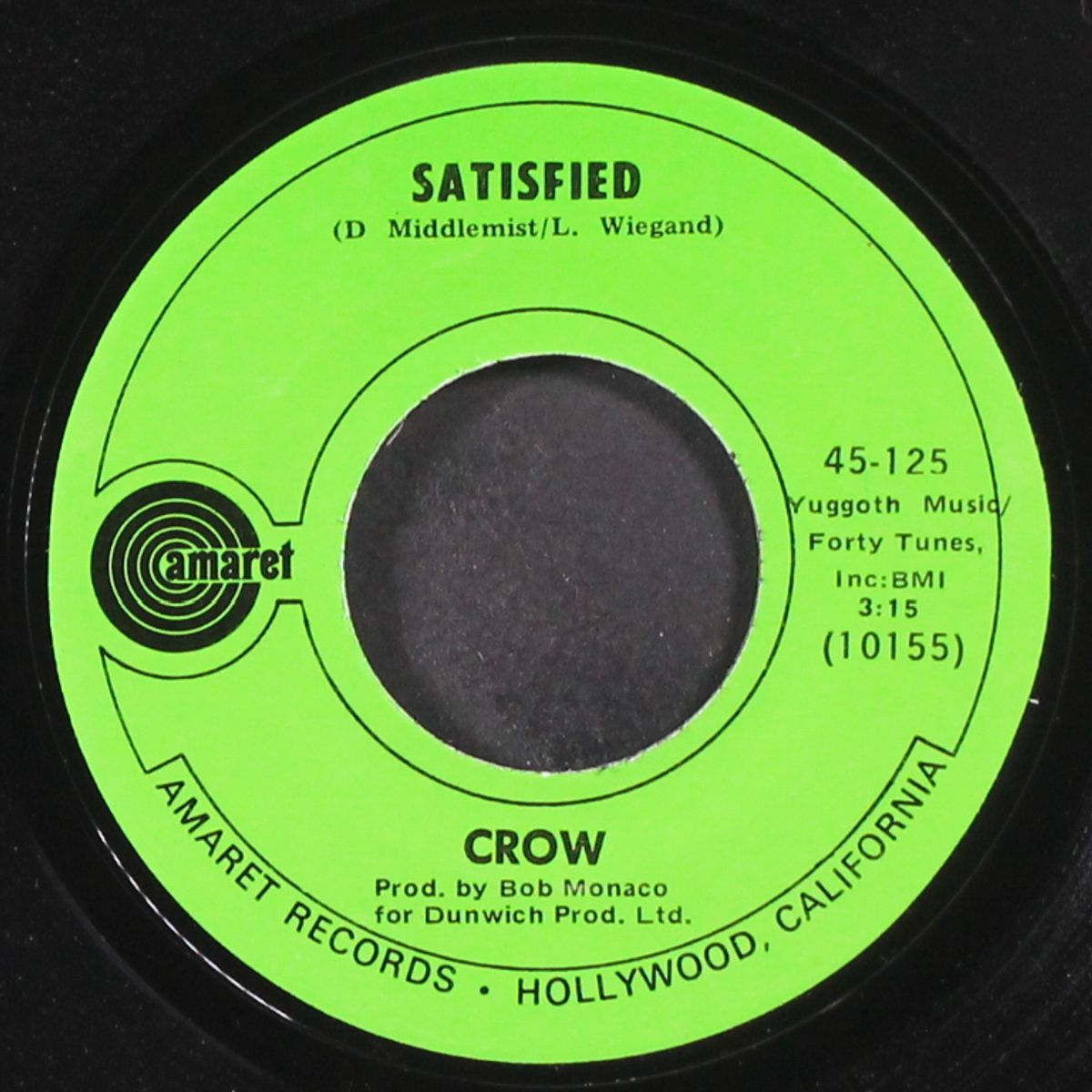 king of rock & roll / satisfied by CROW