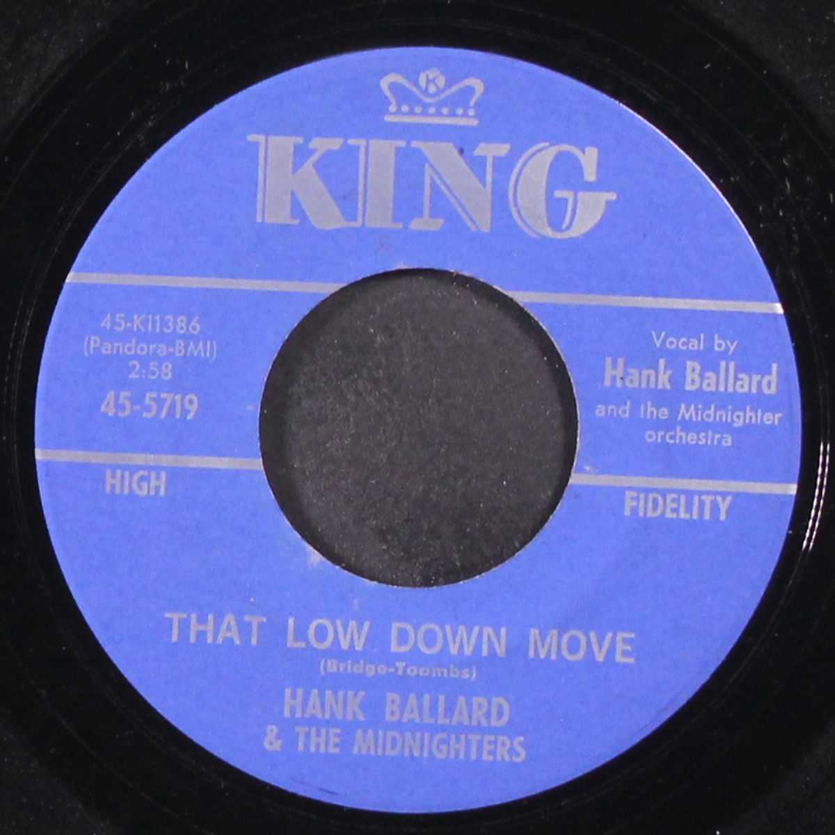 the house on the hill / that low down move by HANK BALLARD & MIDNIGHTERS