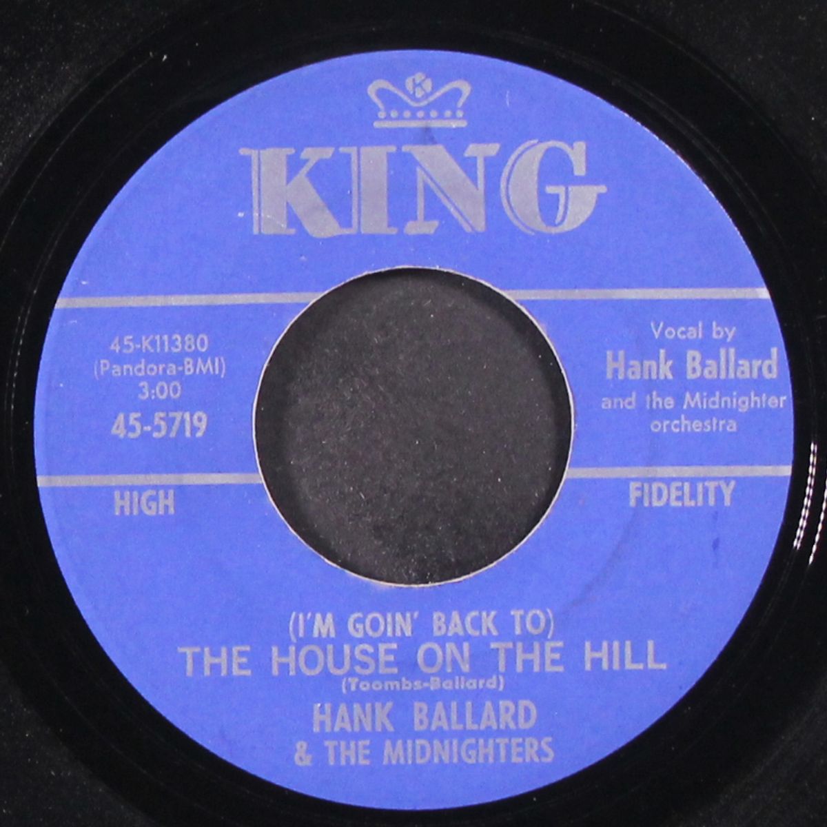 the house on the hill / that low down move by HANK BALLARD & MIDNIGHTERS