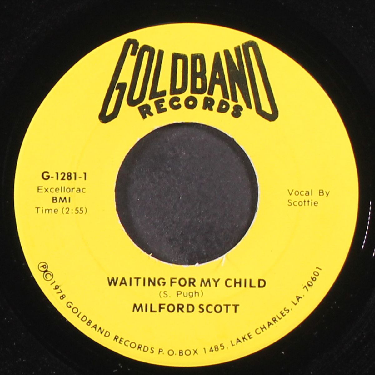that's what i like about my baby / waiting for my child by MILFORD SCOTT