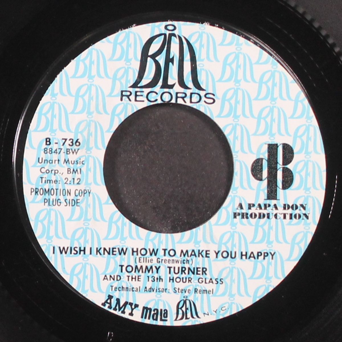 reach out and i have you by TOMMY TURNER & 13TH HOUR GLASS