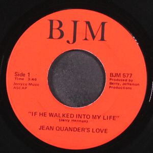 JEAN QUANDER'S LOVE