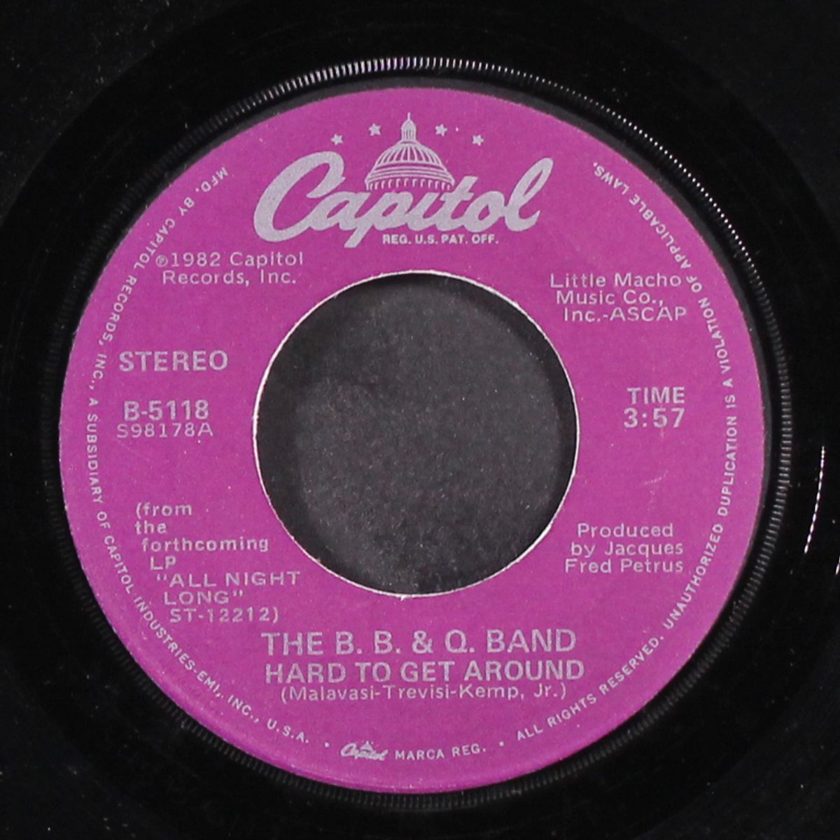 imagination / hard to get around by B. B. & Q. BAND