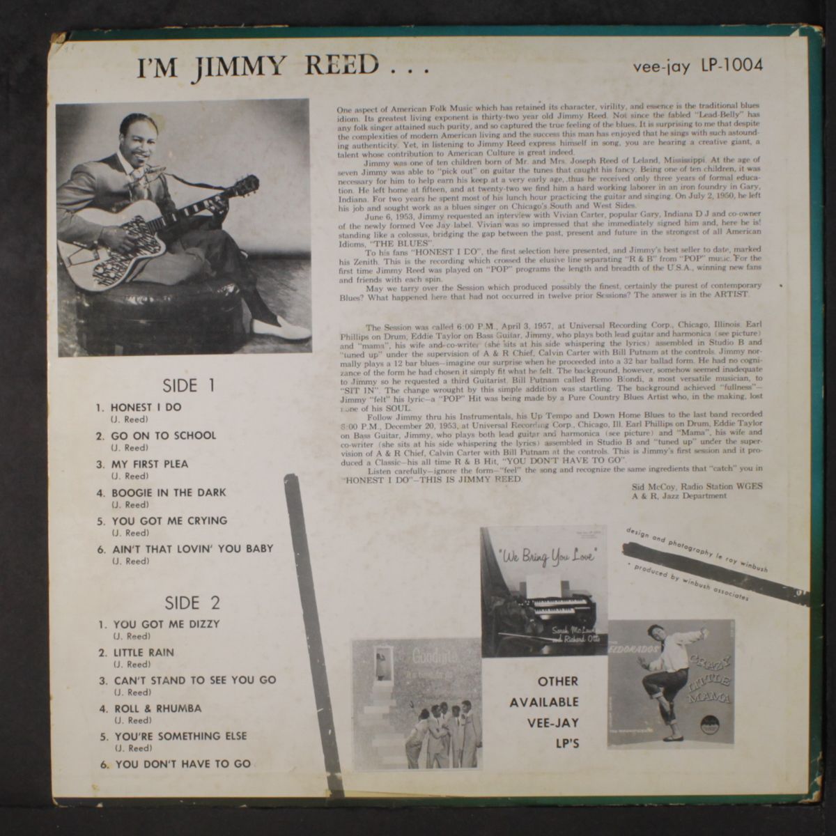i'm jimmy reed by JIMMY REED