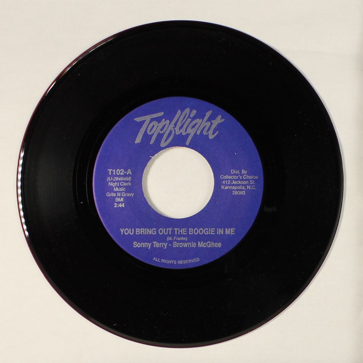 you bring out the boogie in me by SONNY TERRY & BROWNIE MCGHEE
