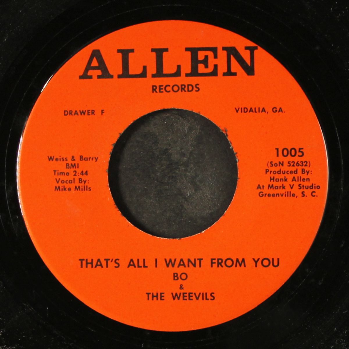 stand by me / that's all i want from you by BO & WEEVILS