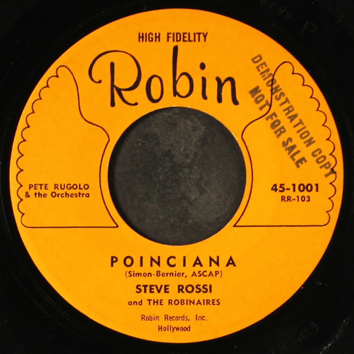 i'm gonna hate myself / poinciana by STEVE ROSSI