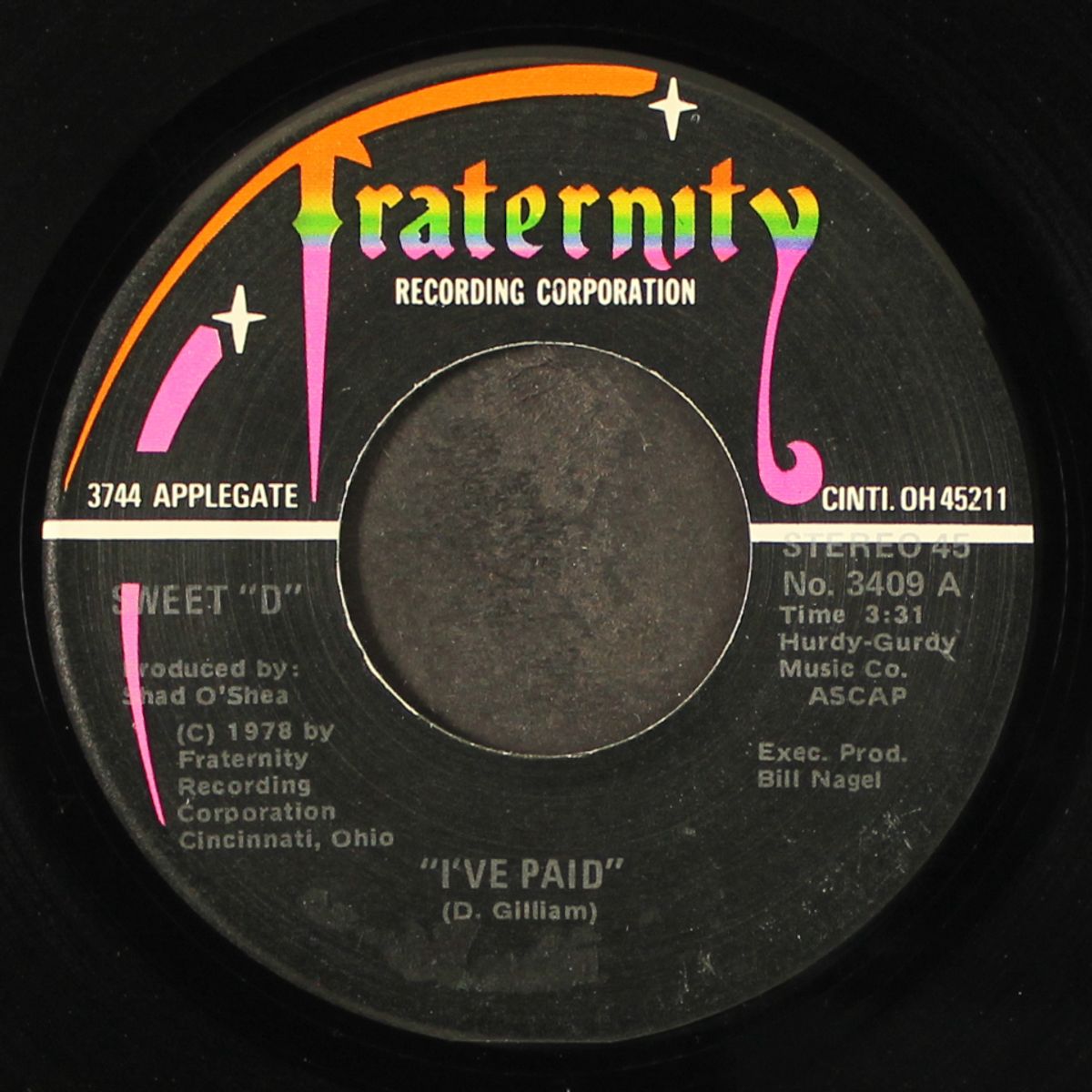 i've paid / you've got a love by SWEET "D"