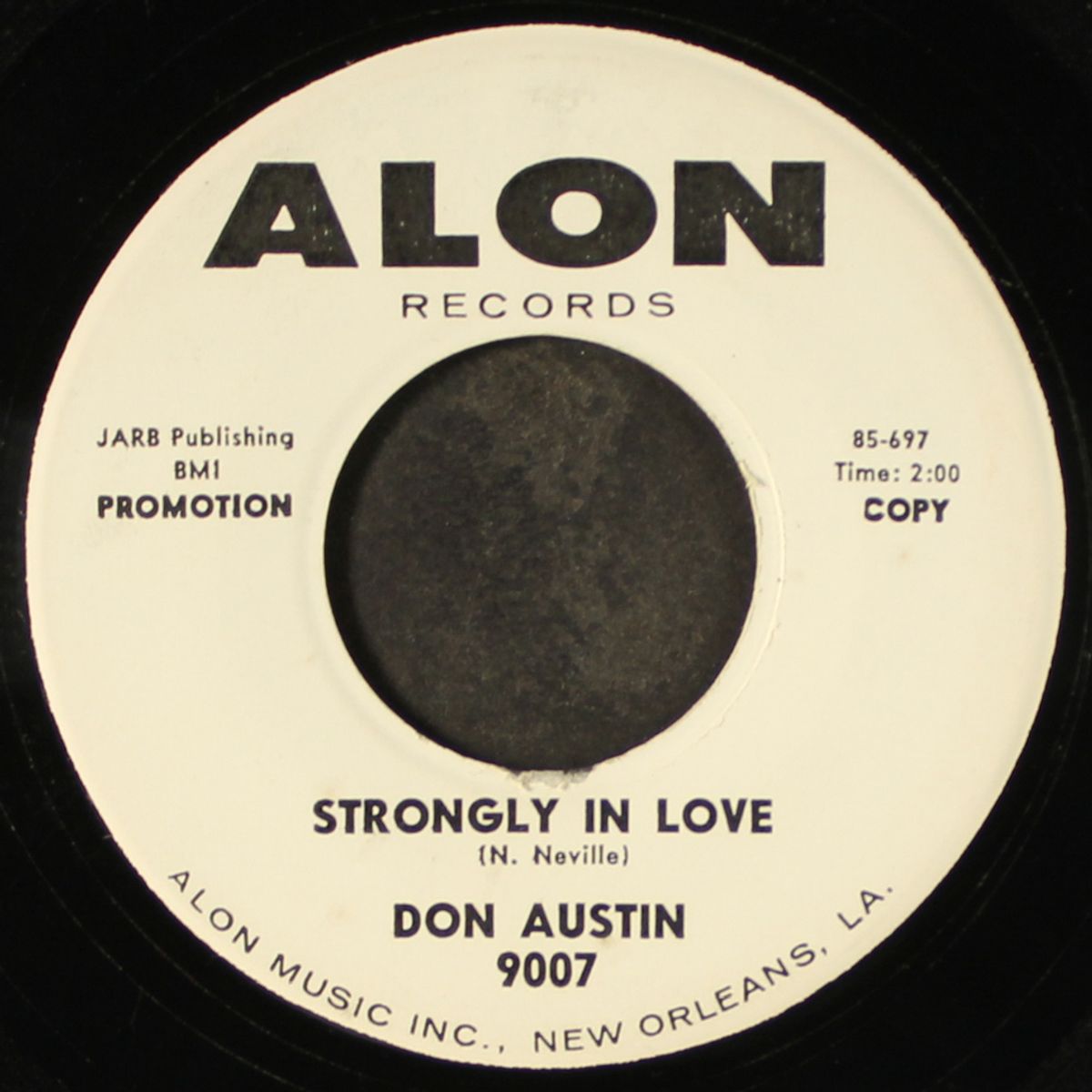strongly in love / the thrill of yesterday by DON AUSTIN