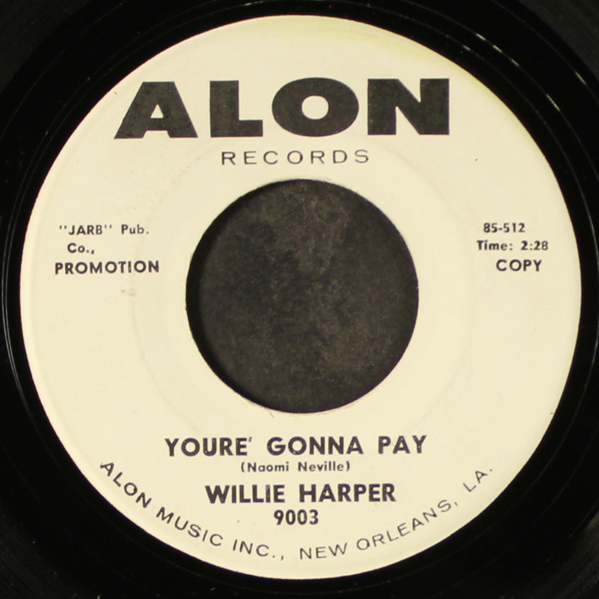 you're gonna pay / the power of love by WILLIE HARPER