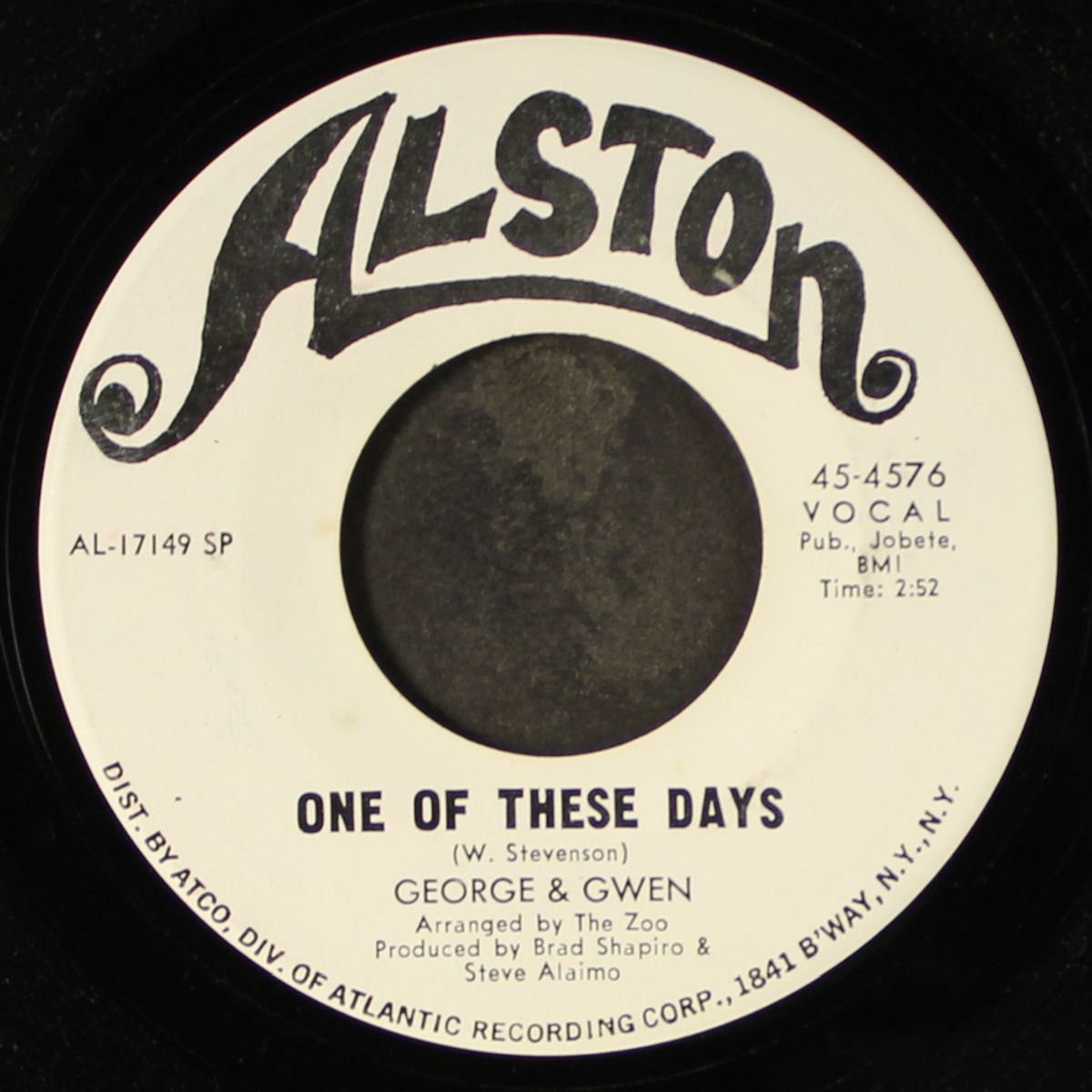 one of these days / blank by GEORGE & GWEN