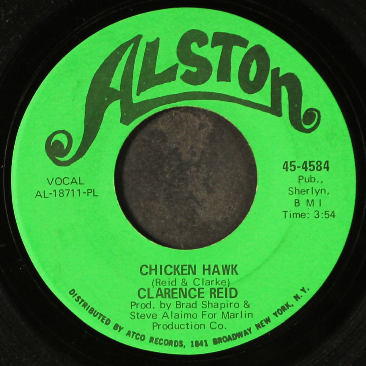 chicken hawk / that's how it is by CLARENCE REID