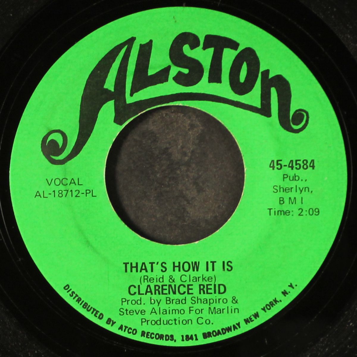 chicken hawk / that's how it is by CLARENCE REID