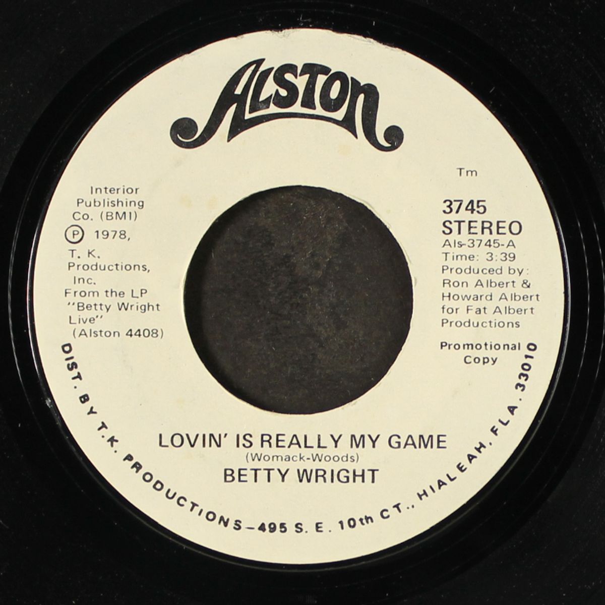 lovin' is really my game by BETTY WRIGHT