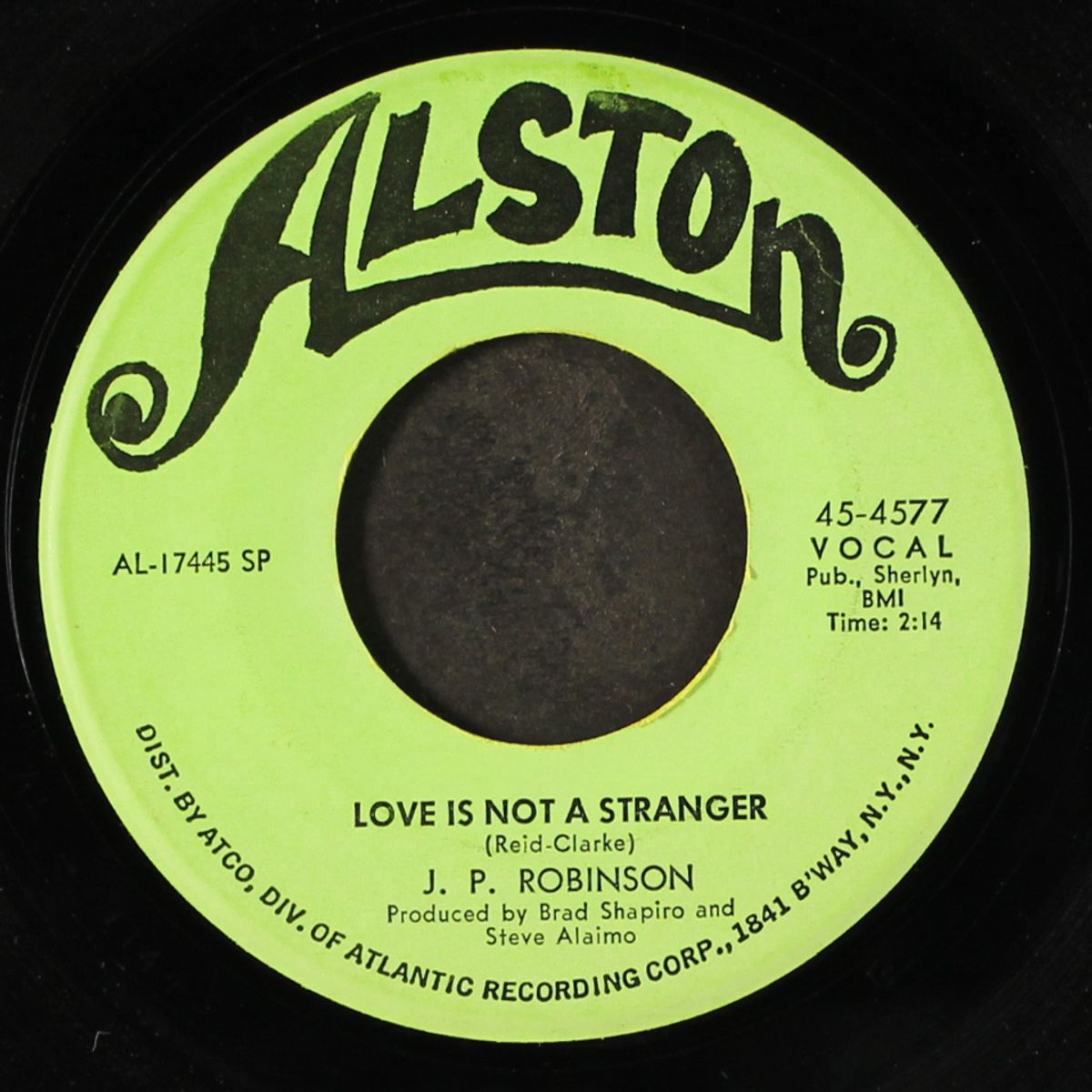 you got your thing on a string / love is not a stranger by J.P. ROBINSON