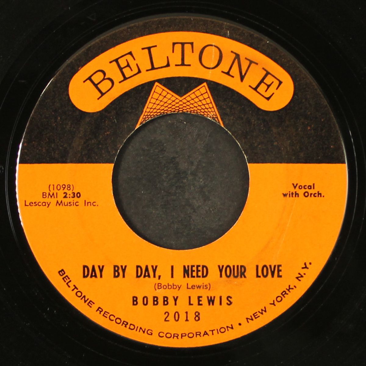 day by day, i need your love by BOBBY LEWIS