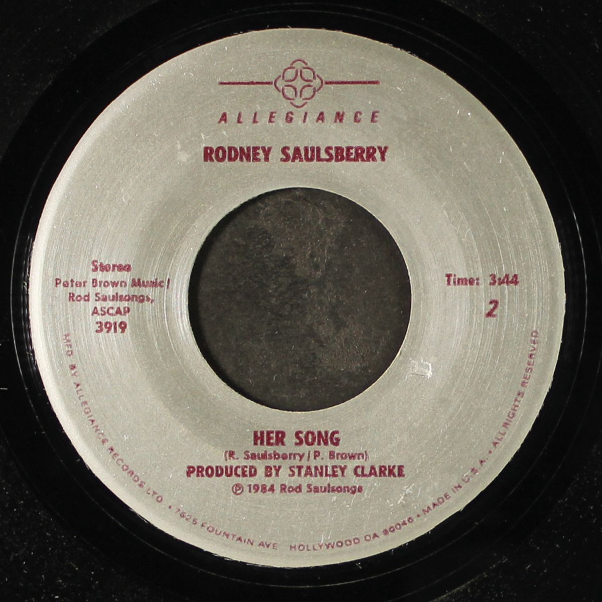 i wonder / her song by RODNEY SAULSBERRY