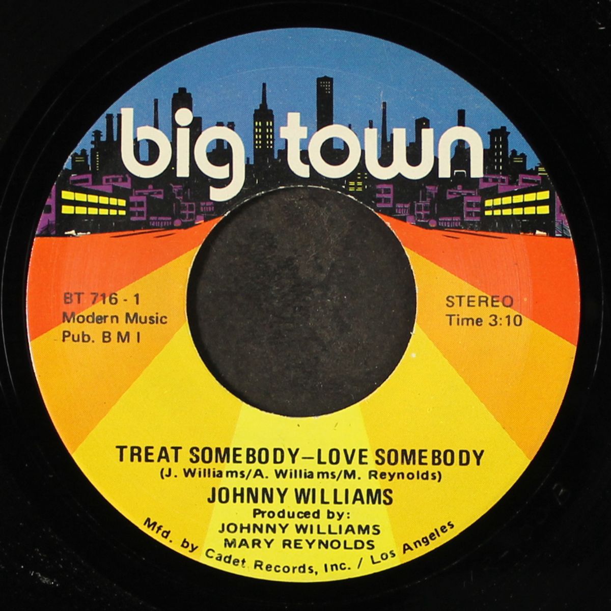 has love lost integrity / treat somebody- love somebody by JOHNNY WILLIAMS
