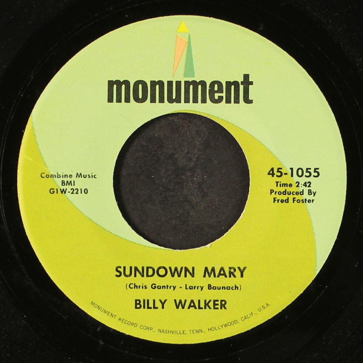 oh, matilda / sundown mary by BILLY WALKER