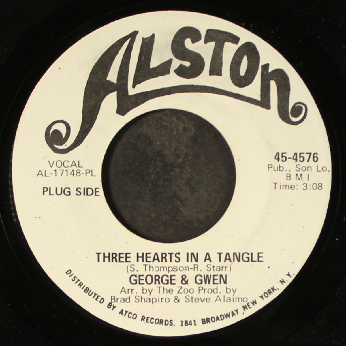 three hearts in a tangle / one of these days by GEORGE & GWEN
