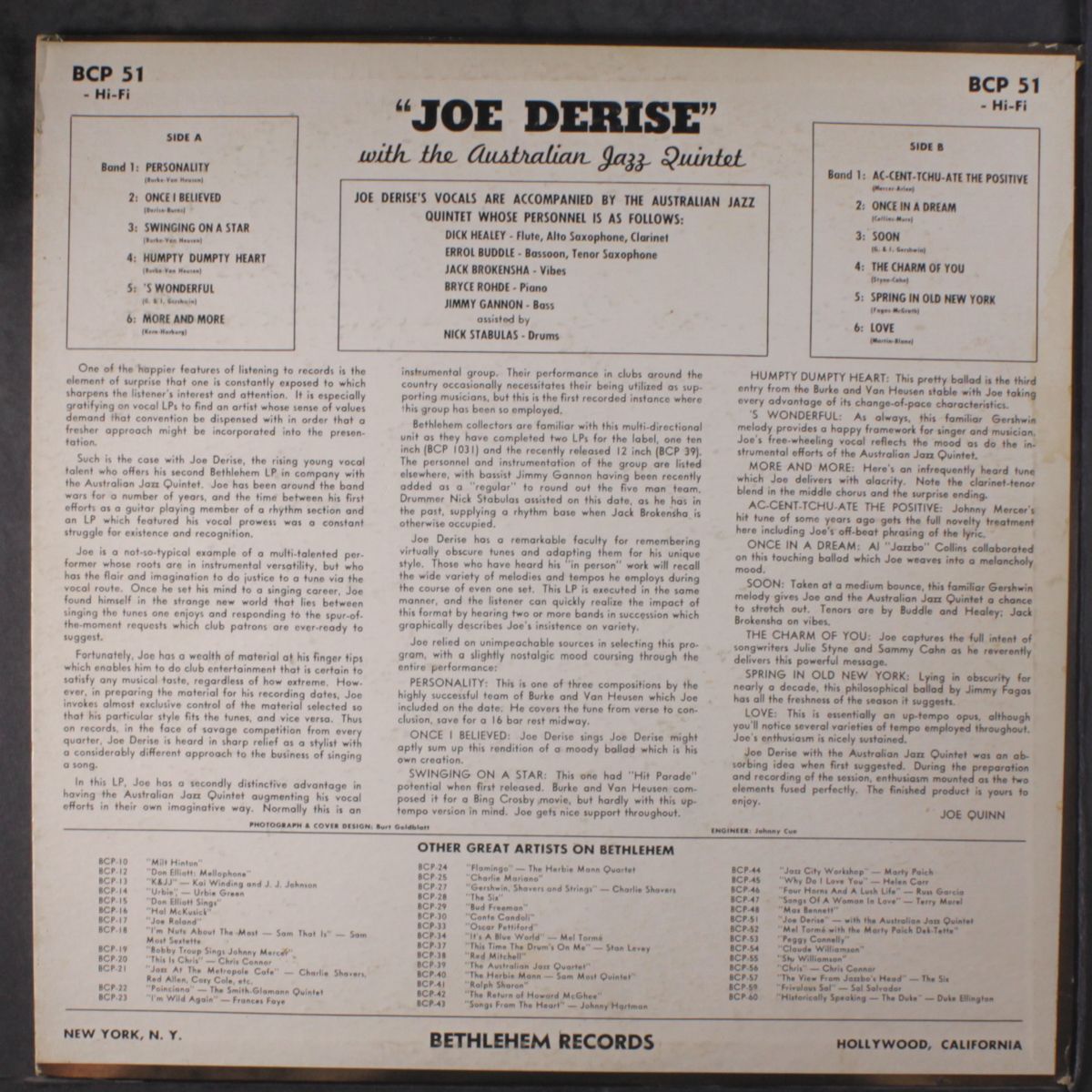 joe derise by JOE DERISE