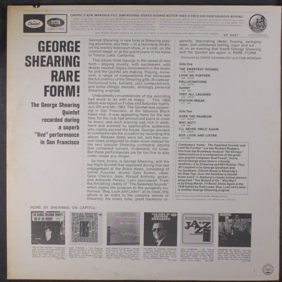 rare form! by GEORGE SHEARING