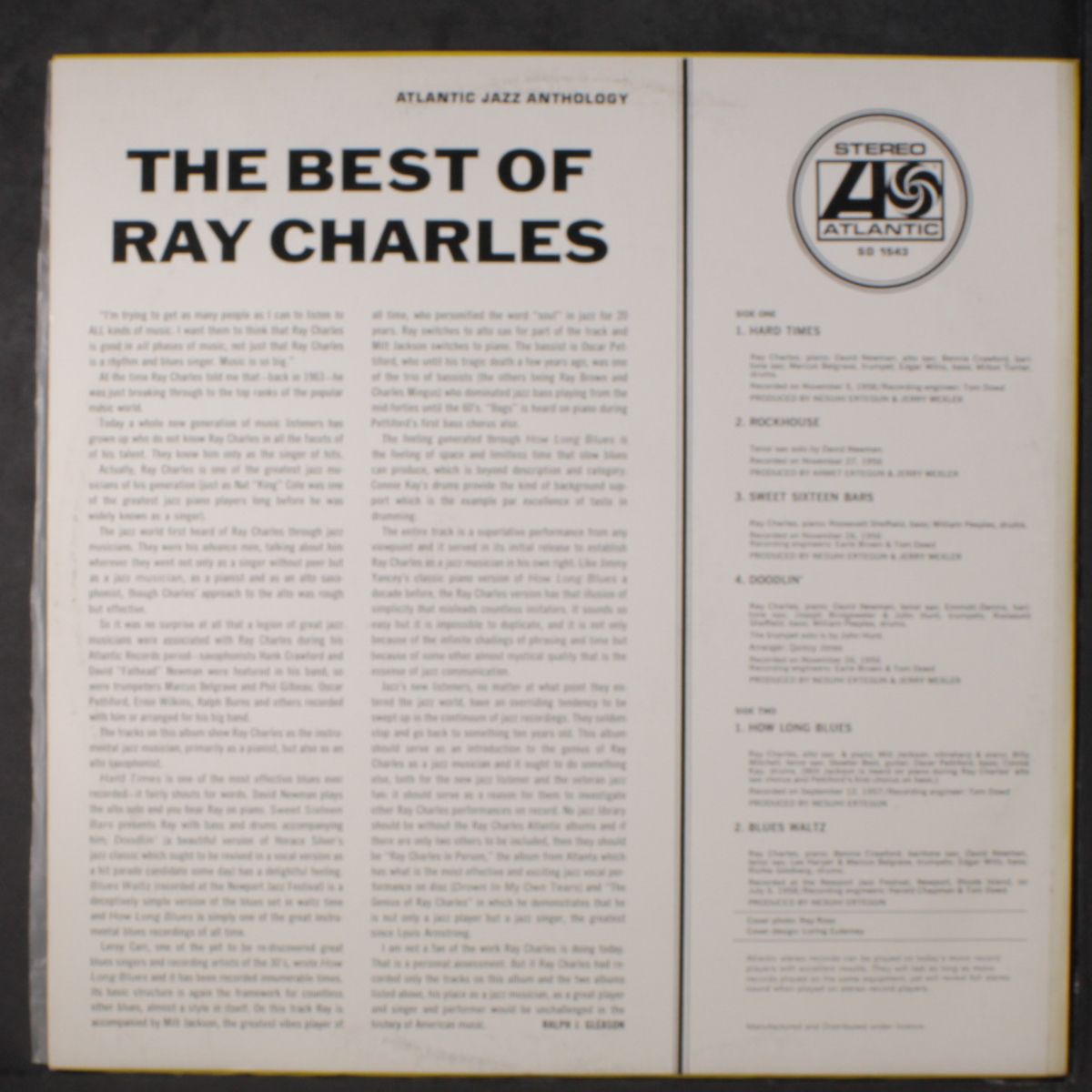 best of by RAY CHARLES