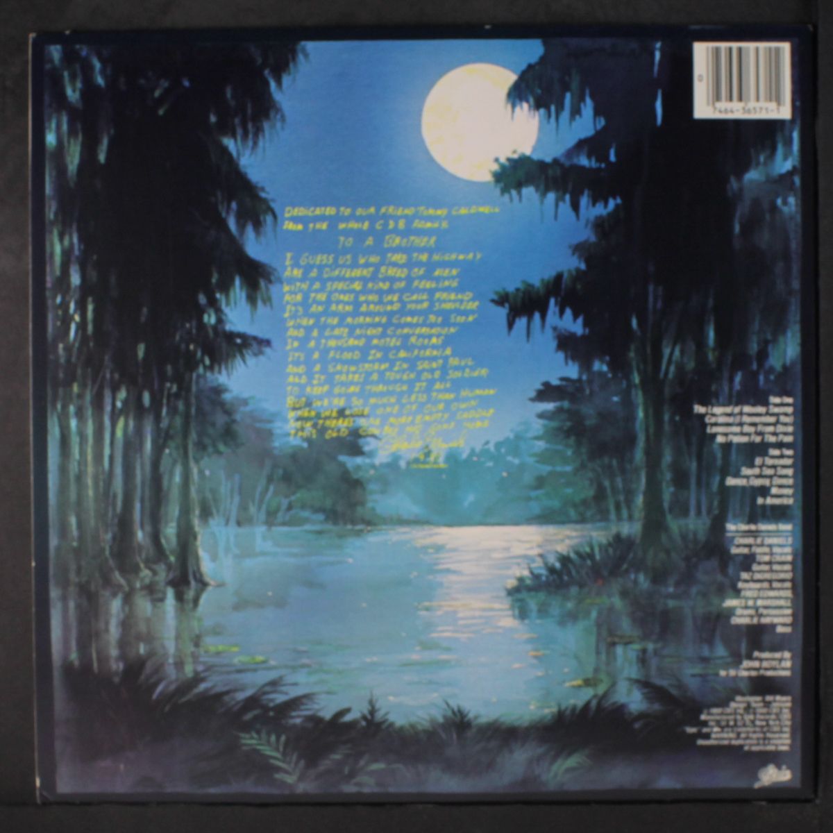full moon by CHARLIE DANIELS BAND