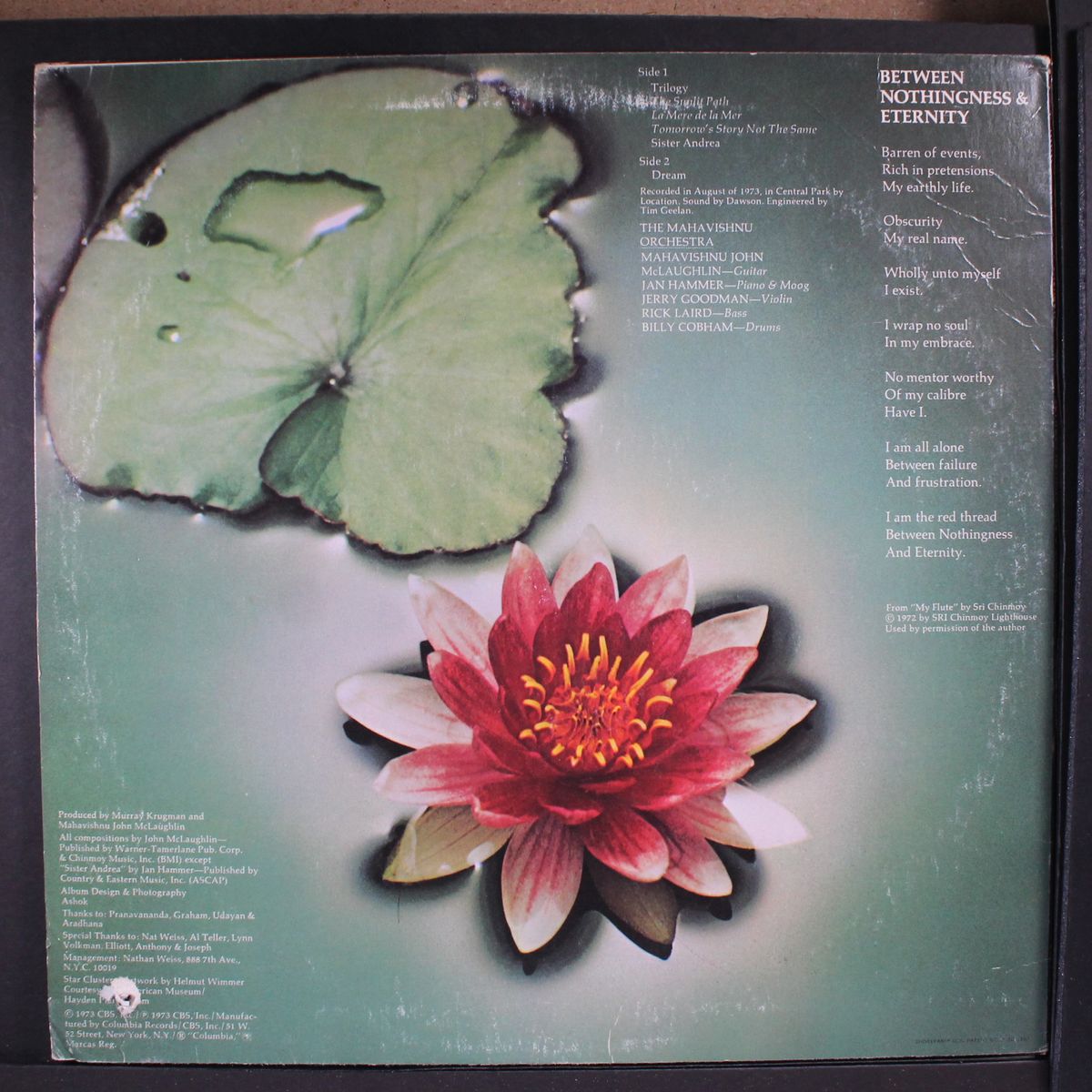 between nothingness & eternity by MAHAVISHNU ORCHESTRA