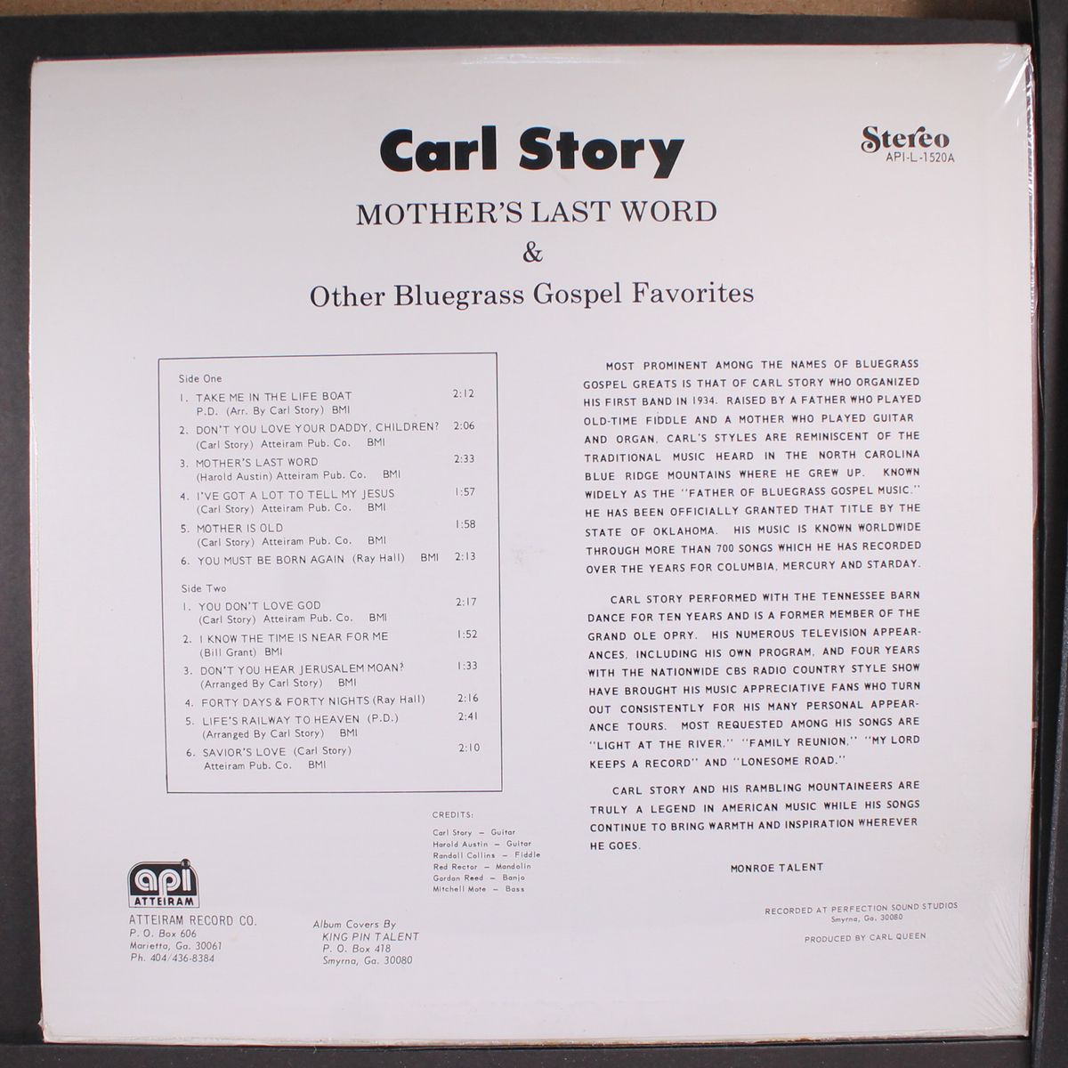 mother's last word by CARL STORY