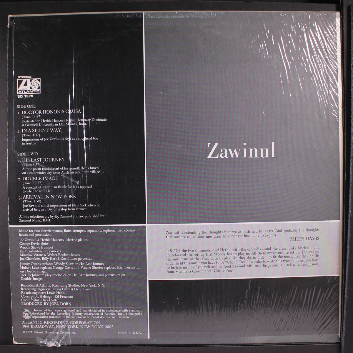 zawinul by JOE ZAWINUL