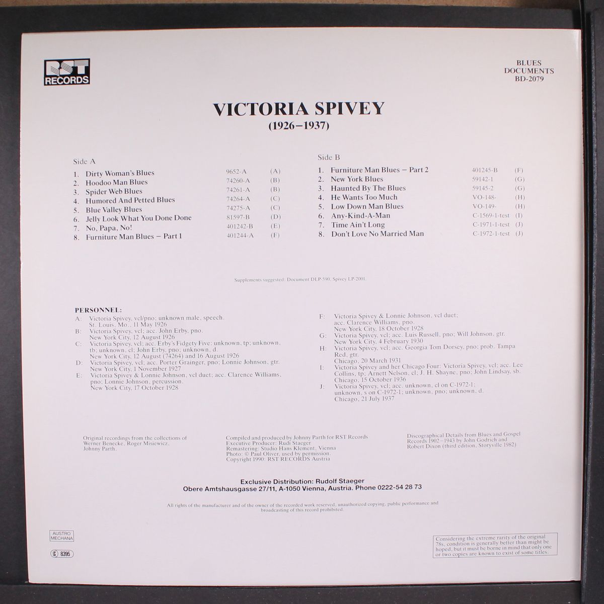 1926-1937 by VICTORIA SPIVEY