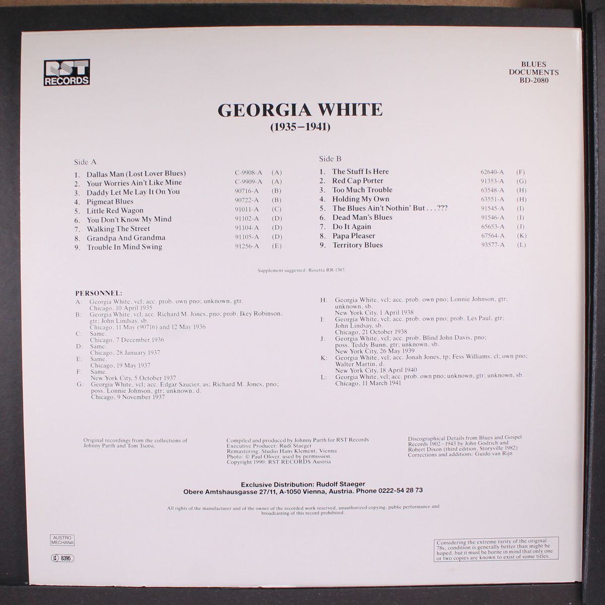 1935-1941 by GEORGIA WHITE