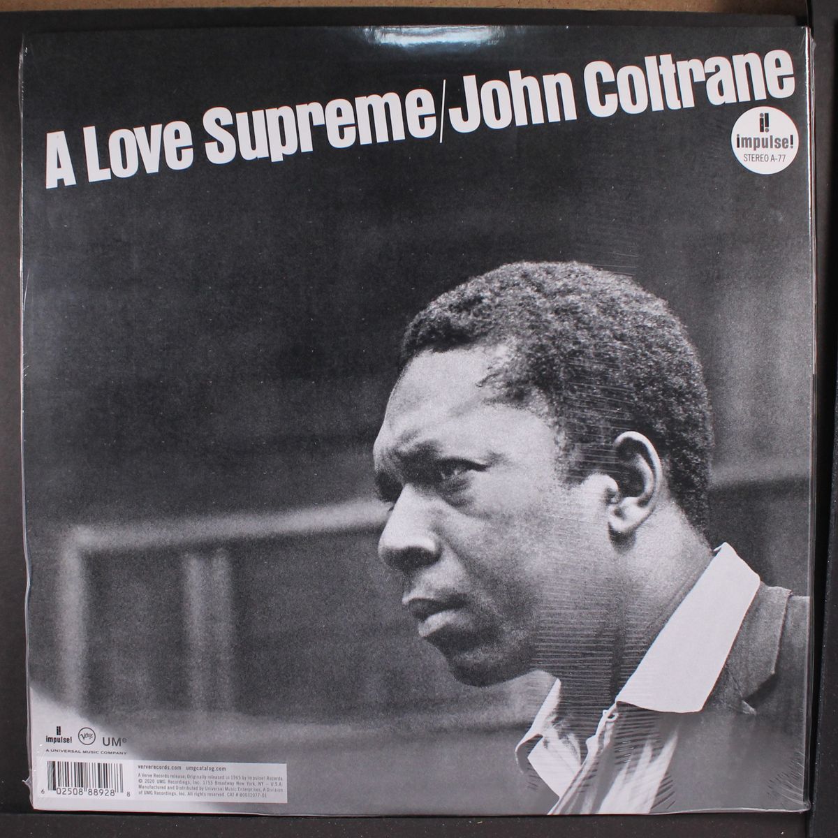a love supreme by JOHN COLTRANE