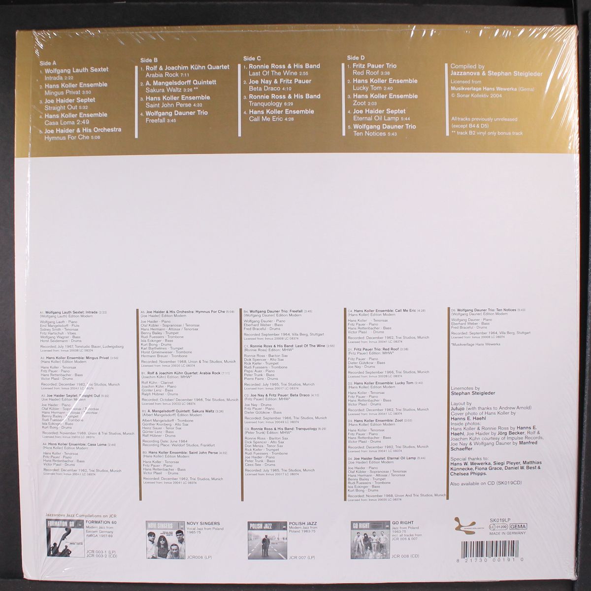 forum west - modern jazz from west germany 1962-1968 by VARIOUS