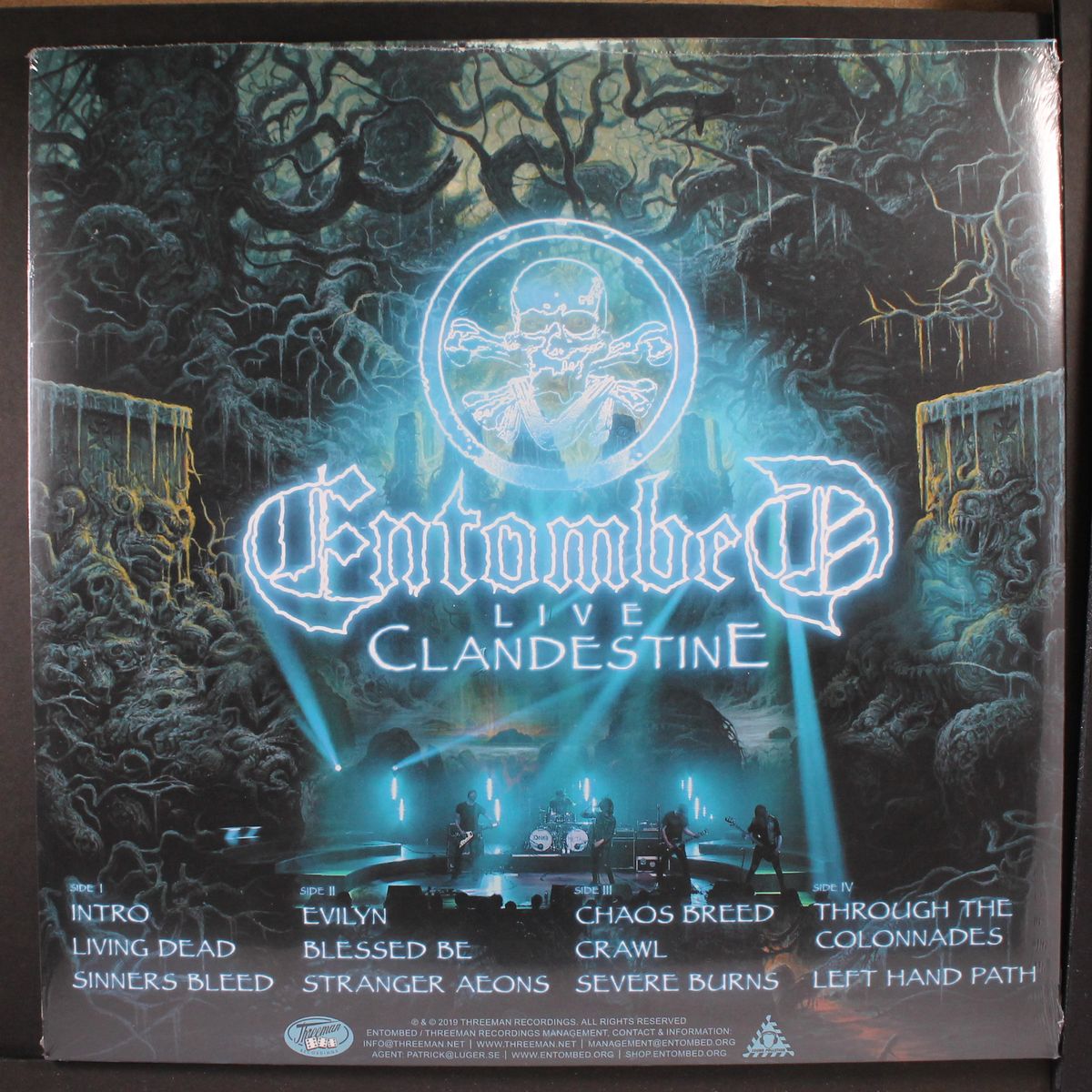 clandestine live by ENTOMBED