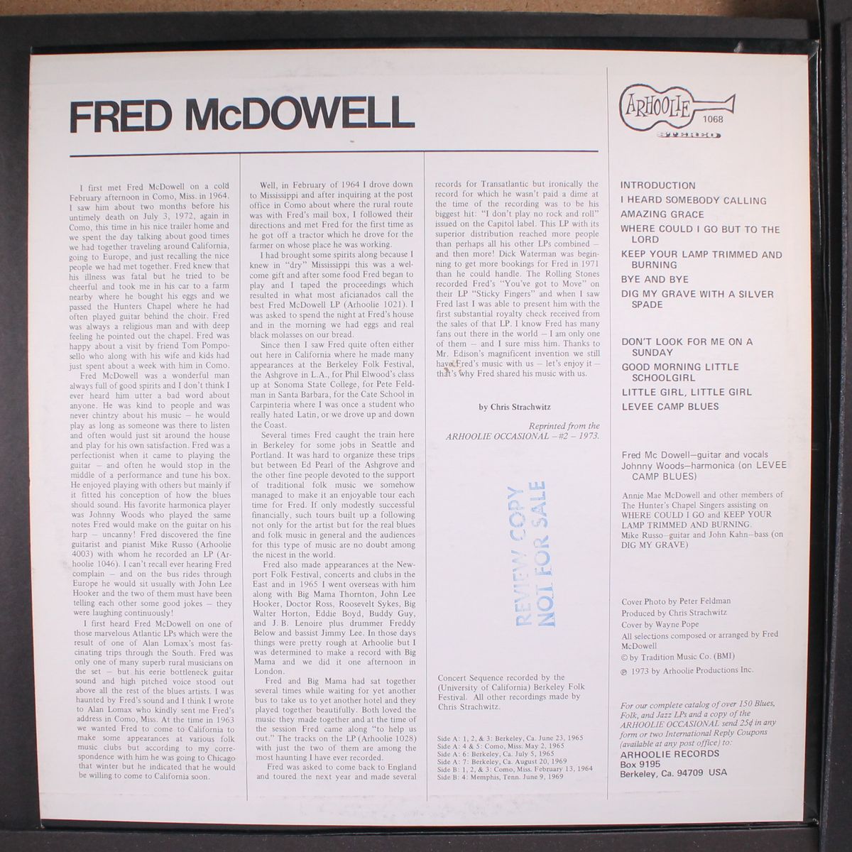 keep your lamp trimmed and burning by FRED MCDOWELL