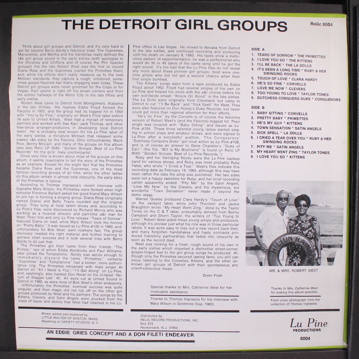 detroit girl groups by VARIOUS