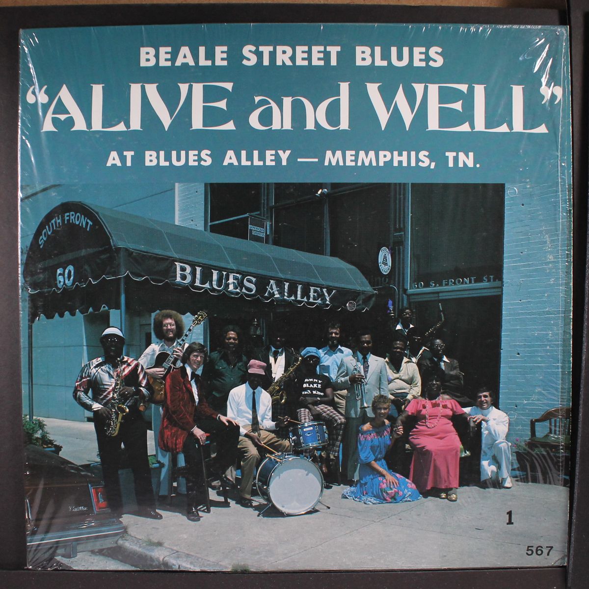 alive and well at blues alley, memphis by BLUES ALLEY ALL STARS