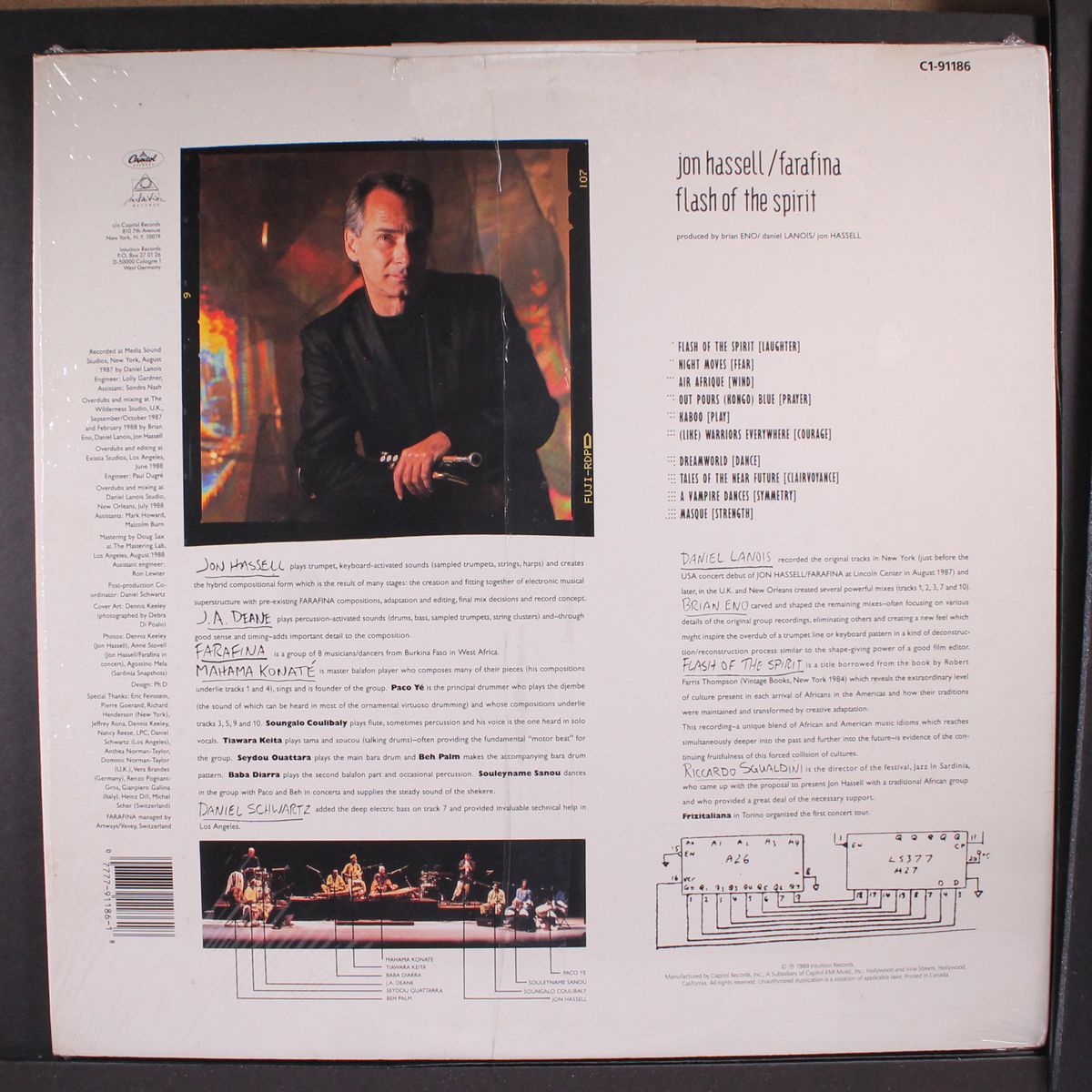 flash of the spirit by JON HASSELL & FARAFINA