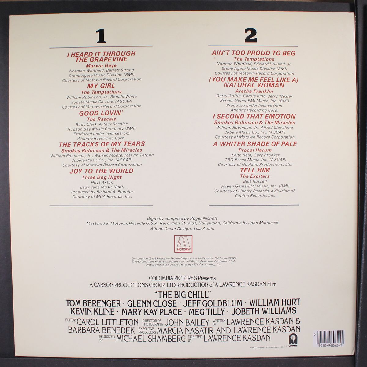 the big chill by SOUNDTRACK