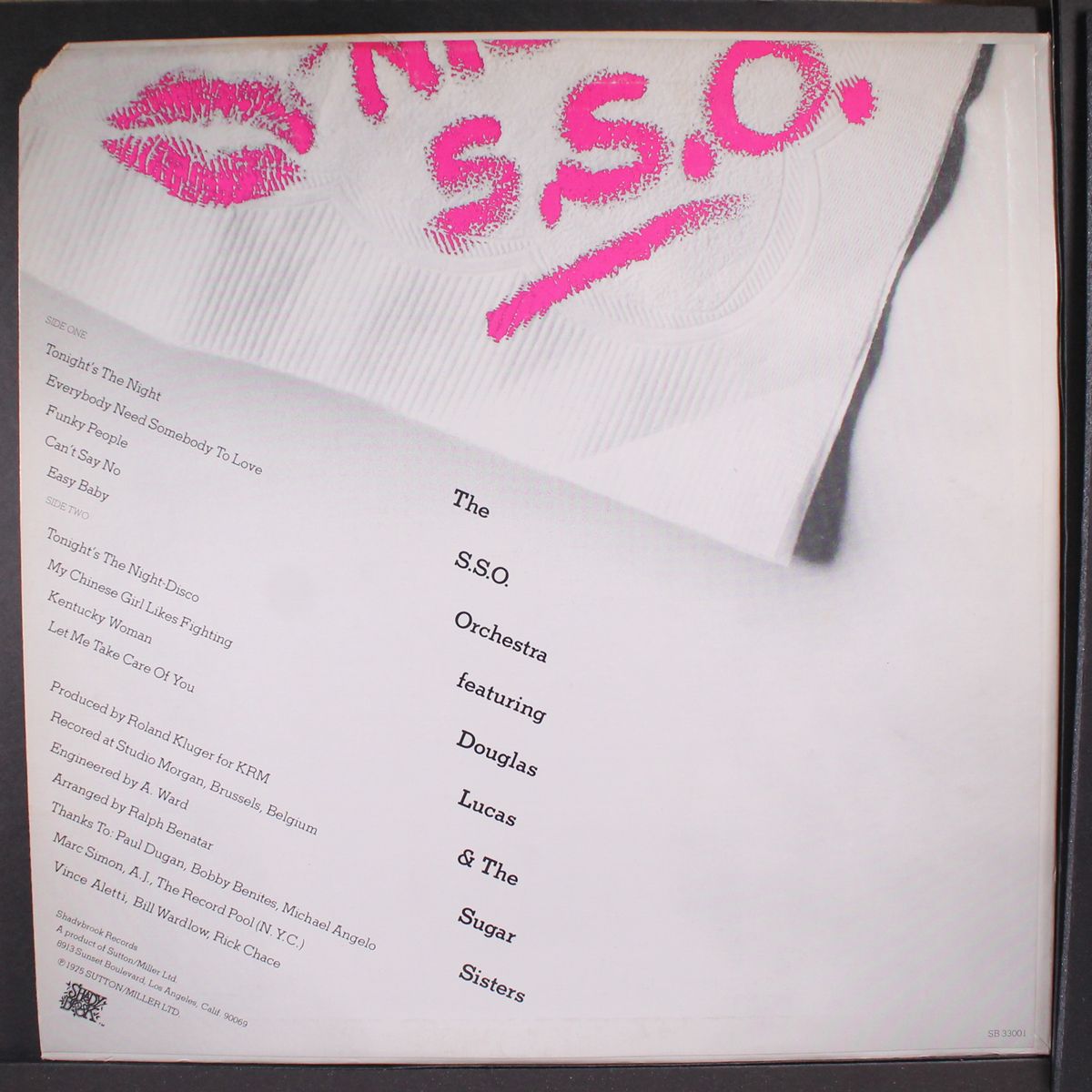 tonight's the night by S.S.O. ORCHESTRA