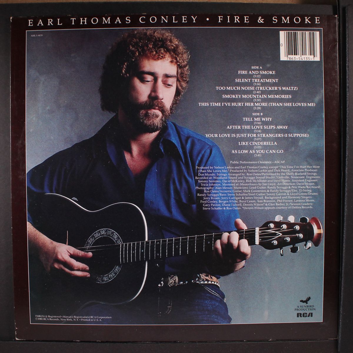 fire & smoke by EARL THOMAS CONLEY