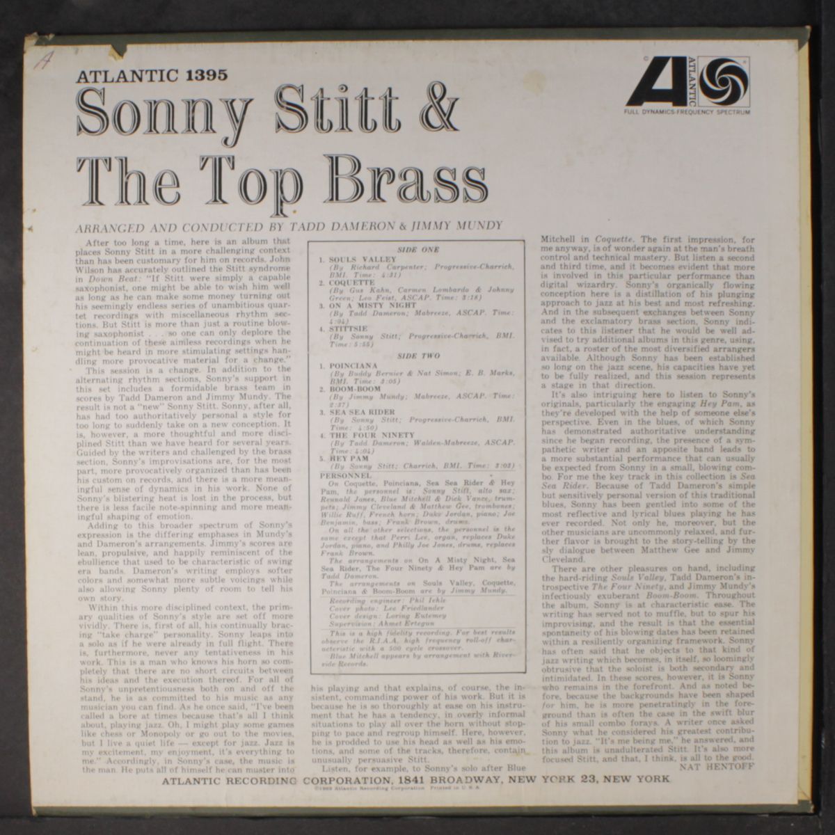 & the top brass by SONNY STITT