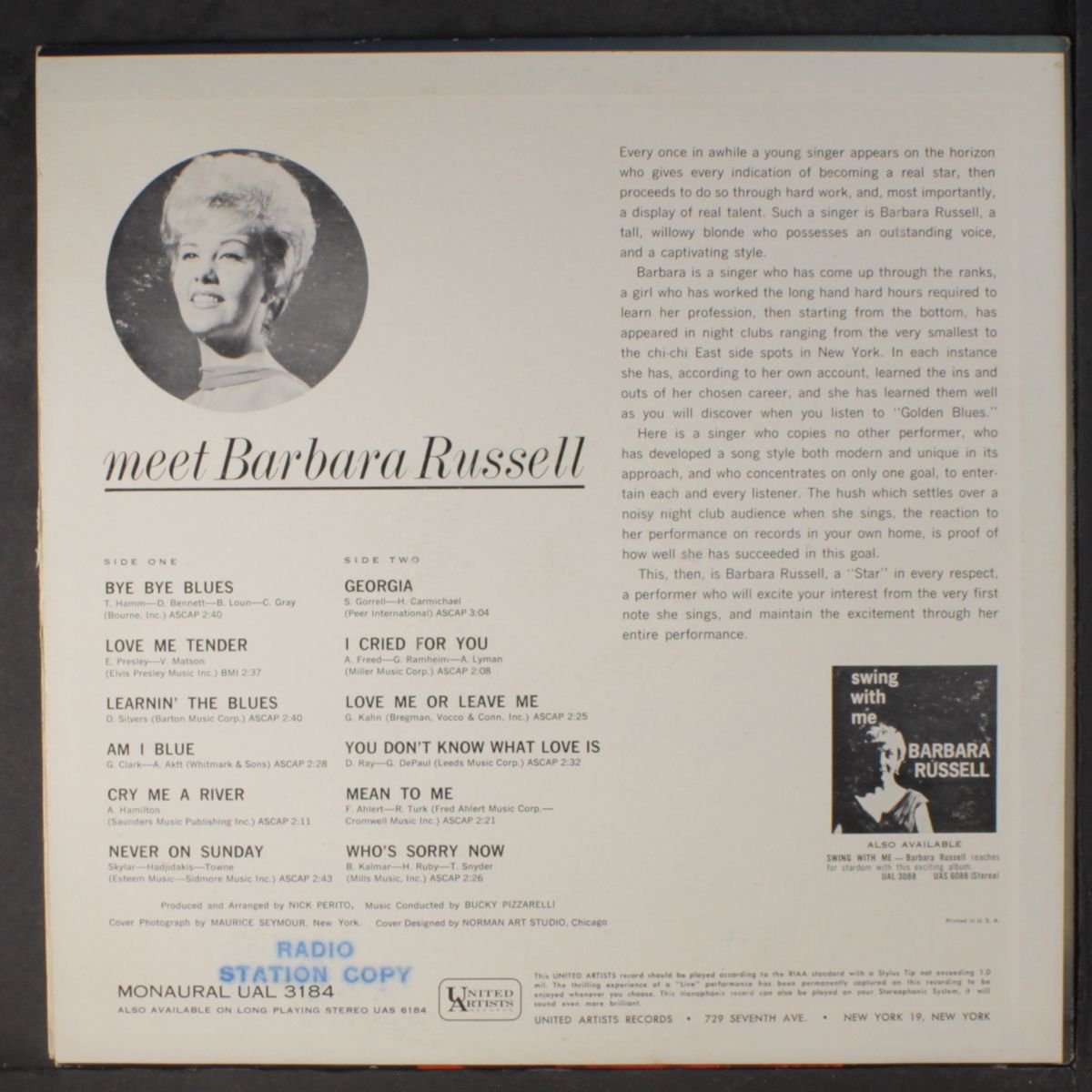 golden blues by BARBARA RUSSELL